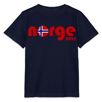 Norway 2025 Norway - Stanley/Stella MINI CREATOR Kids’ T-Shirt - navy - Front - Kain (125cm)