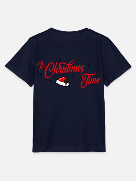 christmas time - Stanley/Stella Kinder T-Shirt MINI CREATOR  - Navy