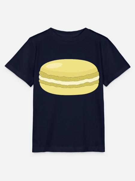gelber Macaron - Stanley/Stella Kinder T-Shirt MINI CREATOR - Navy