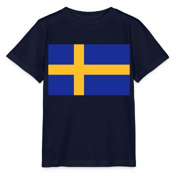 SCHWEDEN - Stanley/Stella Kinder T-Shirt MINI CREATOR  - Navy - Vorne - Kain (125cm)