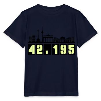 Berlin Skyline Marathon - T-shirt bio MINI CREATOR Stanley/Stella Enfant - marine - Devant - Kain (125cm)