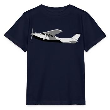 cessna - Stanley/Stella Kinder T-Shirt MINI CREATOR  - Navy - Vorne - Kain (125cm)