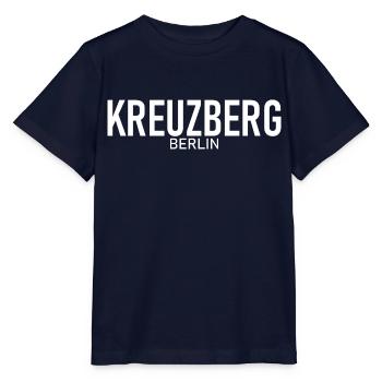 Kreuzberg - Berlin - Quartier - Allemagne - T-shirt bio MINI CREATOR Stanley/Stella Enfant - marine - Devant - Kain (125cm)