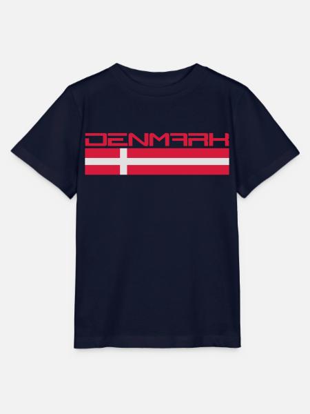 Denmark Logo Design - Stanley/Stella Kinder T-Shirt MINI CREATOR  - Navy