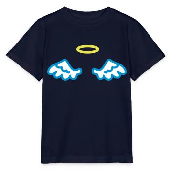 Ailes d'ange - T-shirt bio MINI CREATOR Stanley/Stella Enfant - marine - Devant - Kain (125cm)