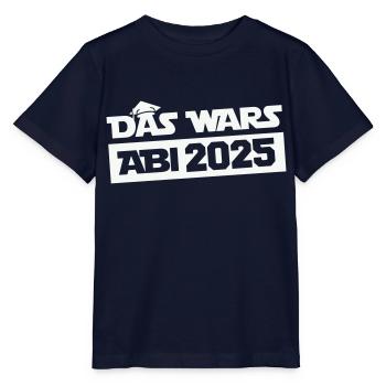 Abitur C’est tout 2025 - T-shirt bio MINI CREATOR Stanley/Stella Enfant - marine - Devant - Kain (125cm)