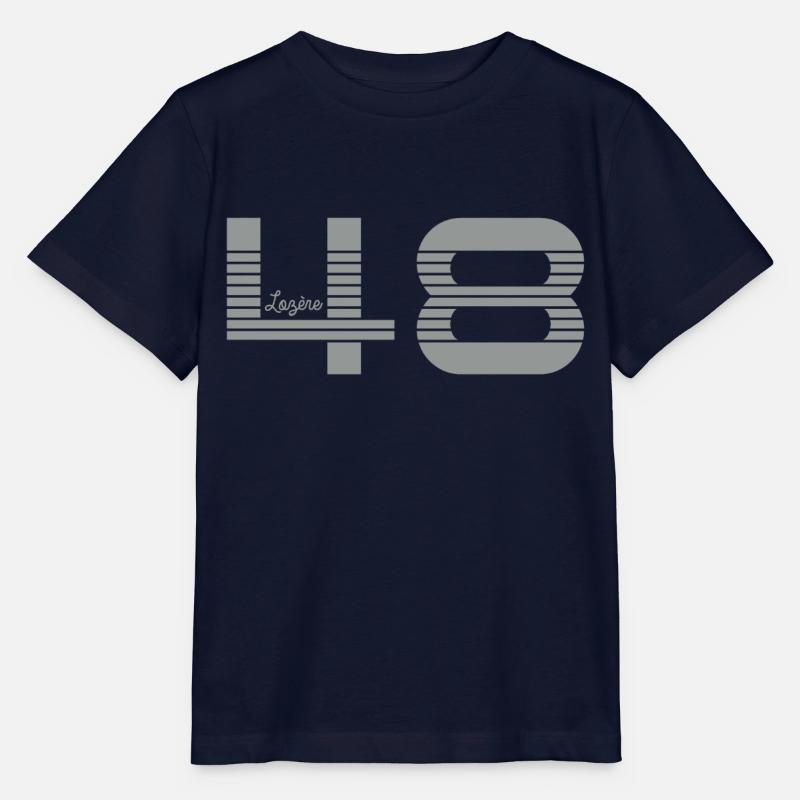 Languedoc Roussillon Lozère 48 - T-shirt bio MINI CREATOR Stanley/Stella Enfant - marine