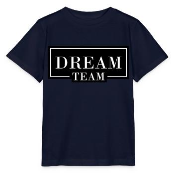 Équipe de rêve - T-shirt bio MINI CREATOR Stanley/Stella Enfant - marine - Devant - Kain (125cm)