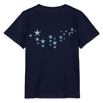 Stars - Stanley/Stella Kinder T-Shirt MINI CREATOR  - Navy - Vorne - Kain (125cm)
