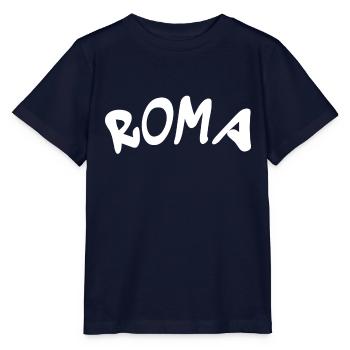 Rome - Rome - Italie - Italie - Italie - T-shirt bio MINI CREATOR Stanley/Stella Enfant - marine - Devant - Kain (125cm)