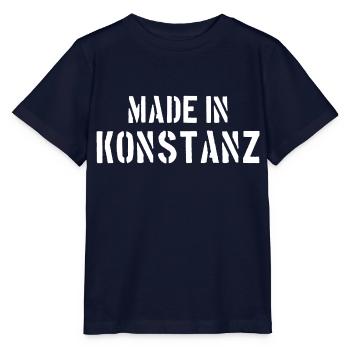 Fabriqué à Constance - Lac de Constance - T-shirt bio MINI CREATOR Stanley/Stella Enfant - marine - Devant - Kain (125cm)