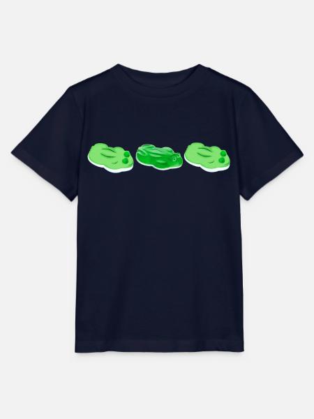 Süße Frösche gemischt - Stanley/Stella Kinder T-Shirt MINI CREATOR - Navy