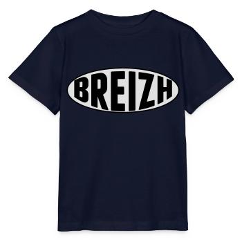 Breizh Bretagne - Stanley/Stella Kinder T-Shirt MINI CREATOR  - Navy - Vorne - Kain (125cm)