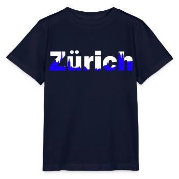 zürich - T-shirt bio MINI CREATOR Stanley/Stella Enfant - marine - Devant - Kain (125cm)