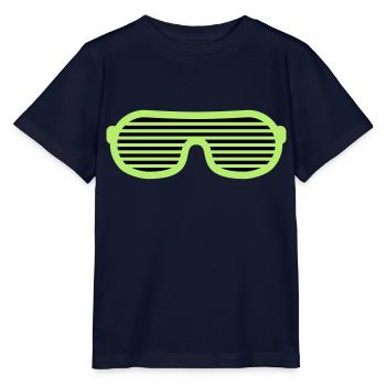 Party Glasses - Stanley/Stella MINI CREATOR Kids’ T-Shirt - navy - Front - Kain (125cm)