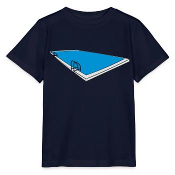 piscine - T-shirt bio MINI CREATOR Stanley/Stella Enfant - marine - Devant - Kain (125cm)