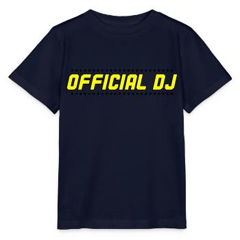 Official DJ 002 - Stanley/Stella MINI CREATOR Kids’ T-Shirt - navy - Front - Kain (125cm)