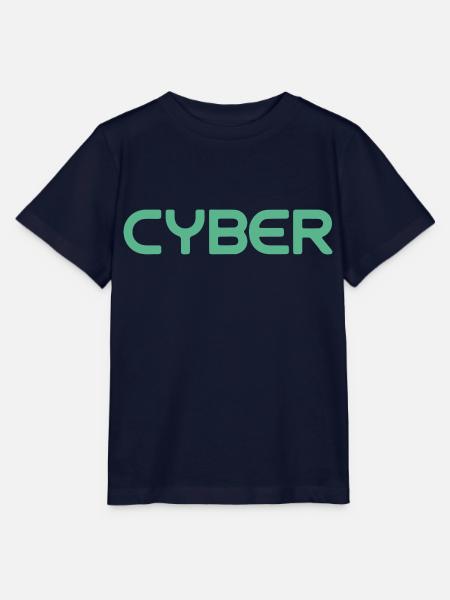 CYBER (Englisch) - Stanley/Stella Kinder T-Shirt MINI CREATOR - Navy