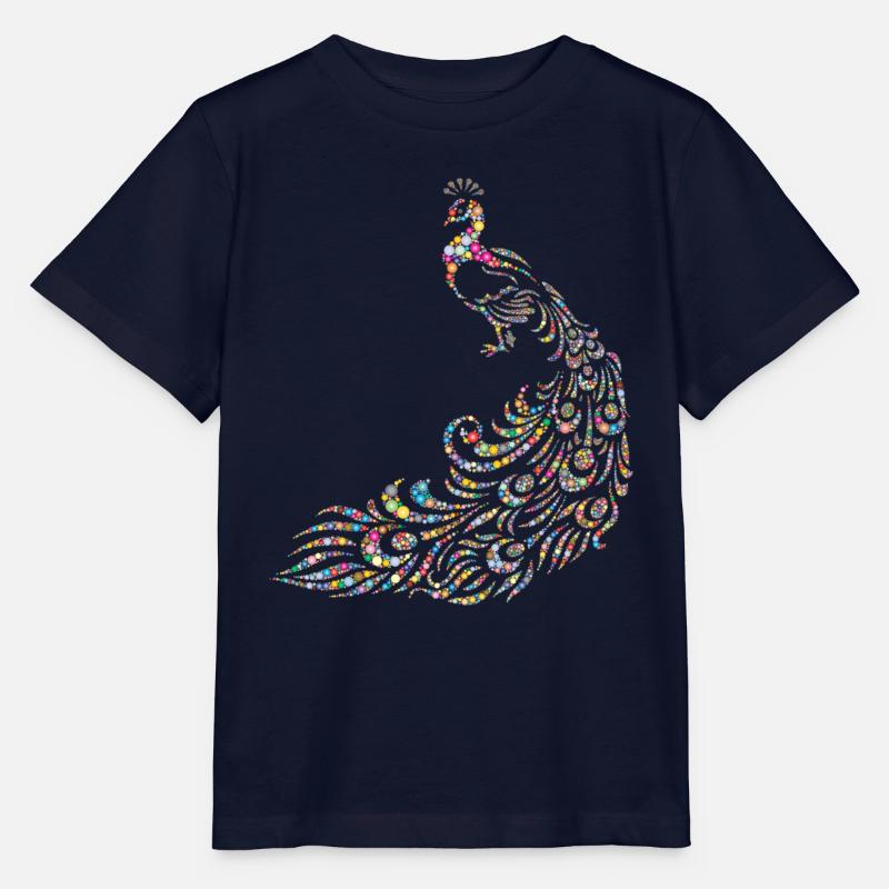Pfau - Stanley/Stella Kinder T-Shirt MINI CREATOR - Navy