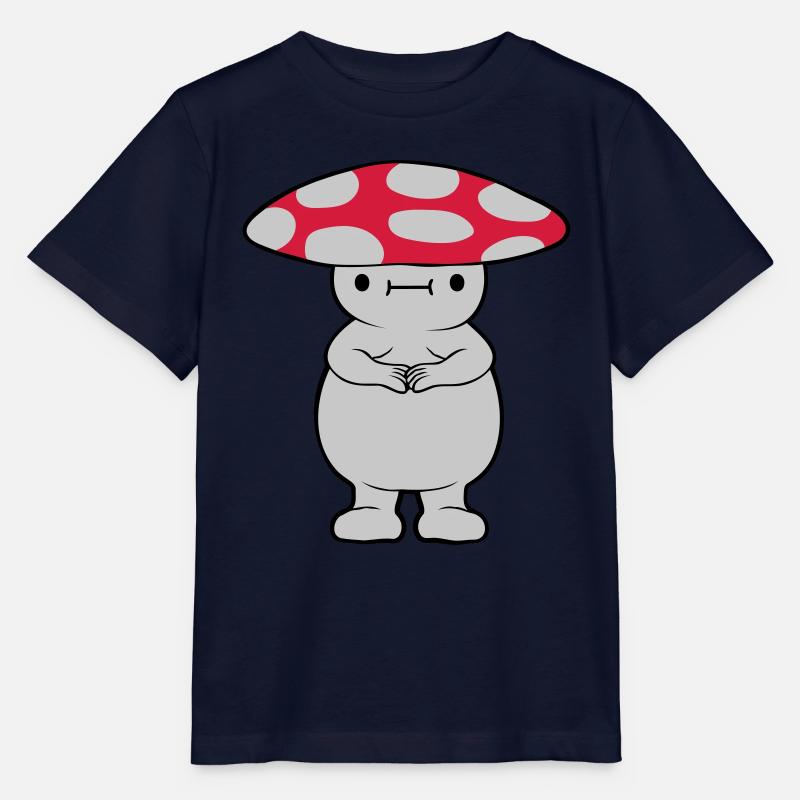 Champignon sucré épais - T-shirt bio MINI CREATOR Stanley/Stella Enfant - marine