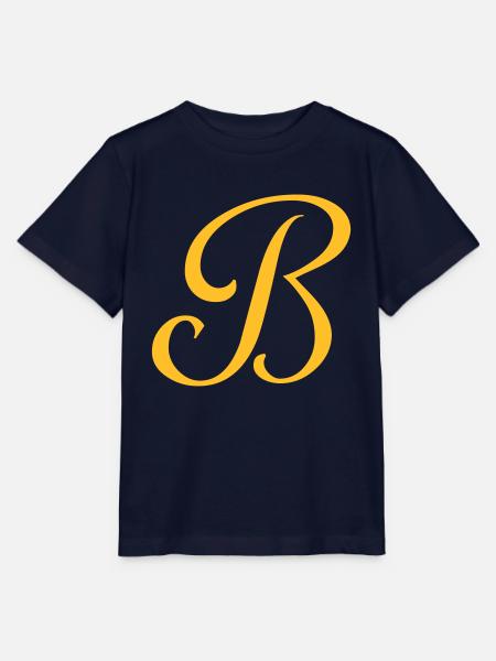 Buchstabe B - Stanley/Stella Kinder T-Shirt MINI CREATOR - Navy