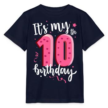 Es ist mein 10. Geburtstag - Stanley/Stella Kinder T-Shirt MINI CREATOR  - Navy - Vorne - Kain (125cm)