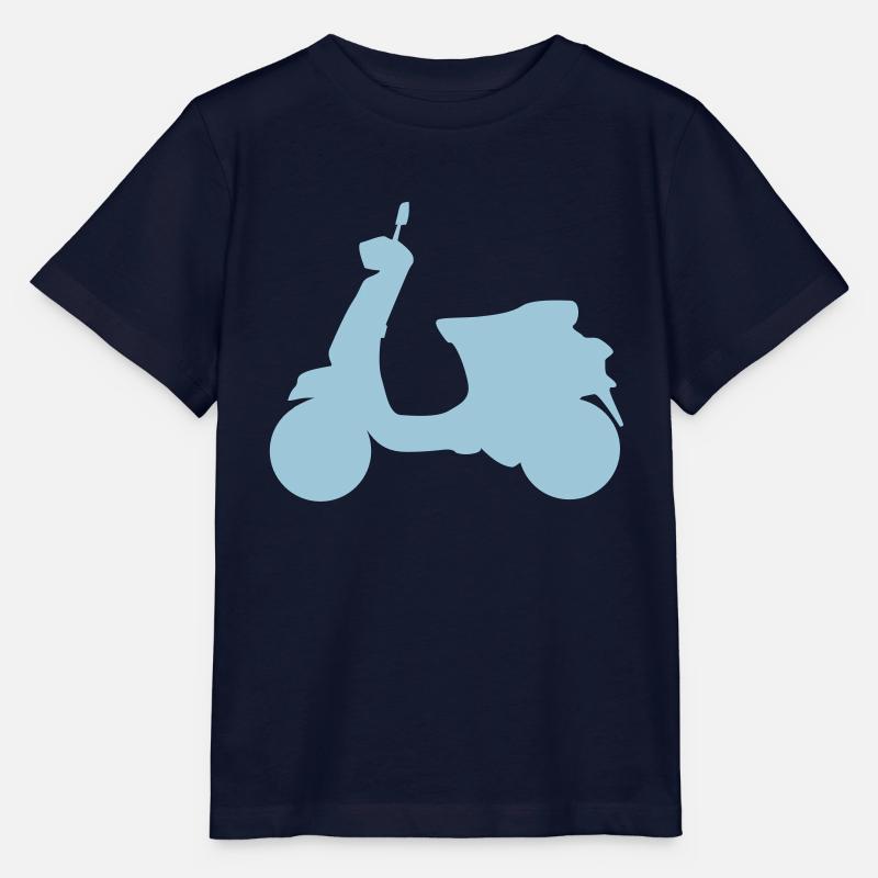 Scooters - T-shirt bio MINI CREATOR Stanley/Stella Enfant - marine