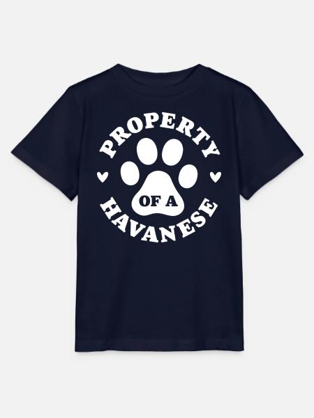 Eigentum eines Havanesers - Stanley/Stella Kinder T-Shirt MINI CREATOR  - Navy