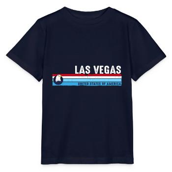 Las Vegas Nevada Est 1905 Vintage Classique Rétro - T-shirt bio MINI CREATOR Stanley/Stella Enfant - marine - Devant - Kain (125cm)