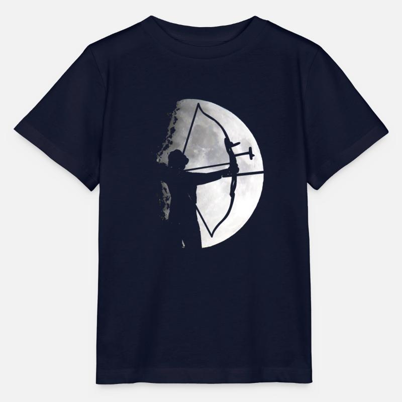 Mond Bogenschütze - Stanley/Stella Kinder T-Shirt MINI CREATOR  - Navy
