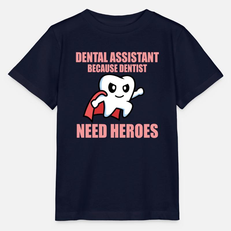 Assistante dentaire - T-shirt bio MINI CREATOR Stanley/Stella Enfant - marine