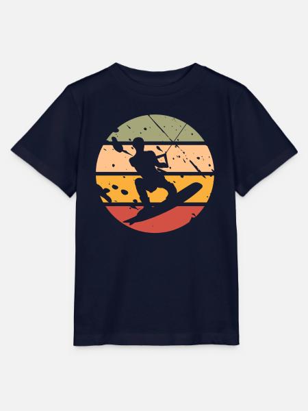 Wakeboard Wakeboarder - Stanley/Stella Kinder T-Shirt MINI CREATOR - Navy