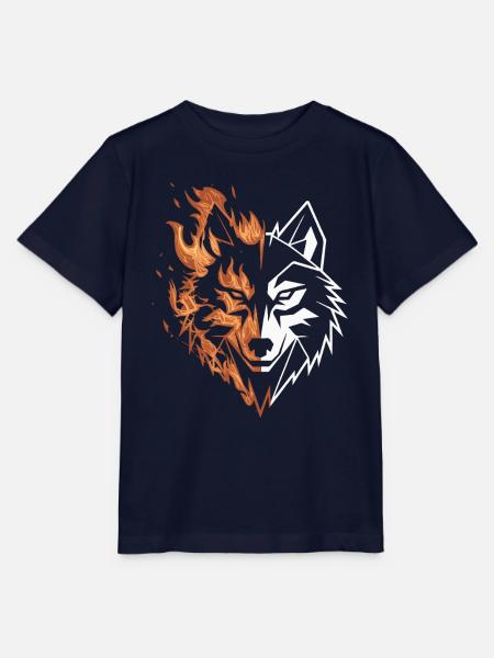 FEUERWOLF - Stanley/Stella Kinder T-Shirt MINI CREATOR  - Navy