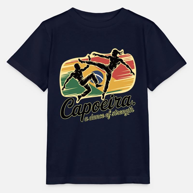 CAPOEIRA - Stanley/Stella Kinder T-Shirt MINI CREATOR  - Navy