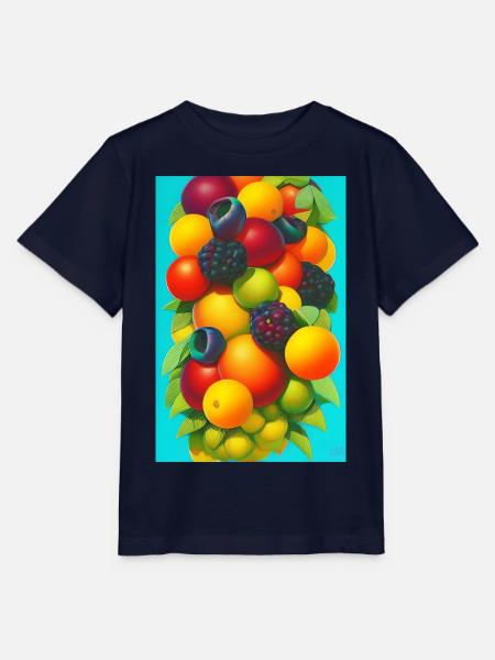 Früchte - Stanley/Stella Kinder T-Shirt MINI CREATOR - Navy