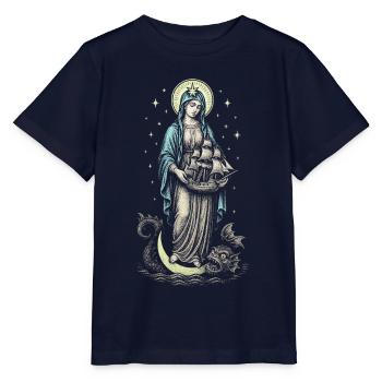 Stella Maris - Stanley/Stella MINI CREATOR Kids’ T-Shirt - navy - Front - Kain (125cm)