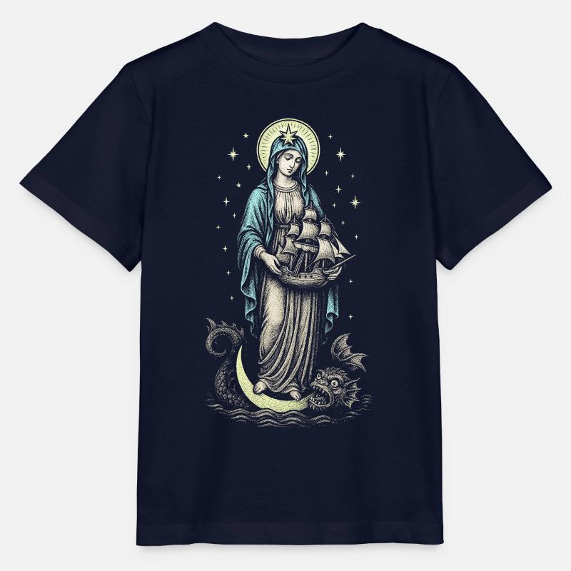 Stella Maris - T-shirt bio MINI CREATOR Stanley/Stella Enfant - marine