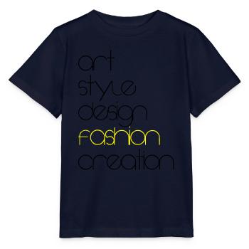 Fashion - Stanley/Stella MINI CREATOR Kids’ T-Shirt - navy - Front - Kain (125cm)