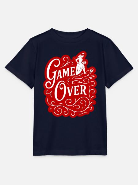 Hochzeit Game Over Lustig - Stanley/Stella Kinder T-Shirt MINI CREATOR - Navy
