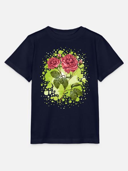 Blumen - Stanley/Stella Kinder T-Shirt MINI CREATOR  - Navy