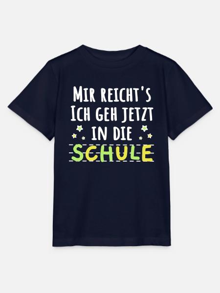 Einschulung Schulanfänger lustiger Spruch - Stanley/Stella Kinder T-Shirt MINI CREATOR - Navy