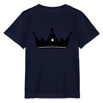 Couronne - T-shirt bio MINI CREATOR Stanley/Stella Enfant - marine - Devant - Kain (125cm)