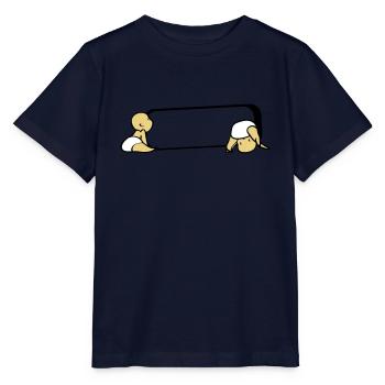 Gemini name tag - Stanley/Stella MINI CREATOR Kids’ T-Shirt - navy - Front - Kain (125cm)