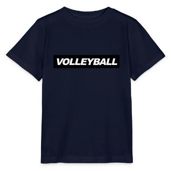 Volley-ball joueur de volley-ball - T-shirt bio MINI CREATOR Stanley/Stella Enfant - marine - Devant - Kain (125cm)