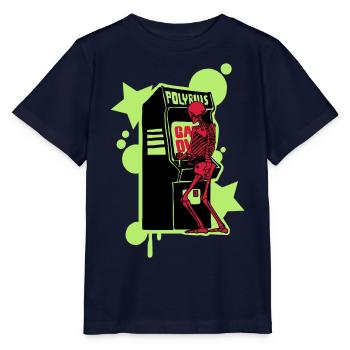 Salut-score - T-shirt bio MINI CREATOR Stanley/Stella Enfant - marine - Devant - Kain (125cm)