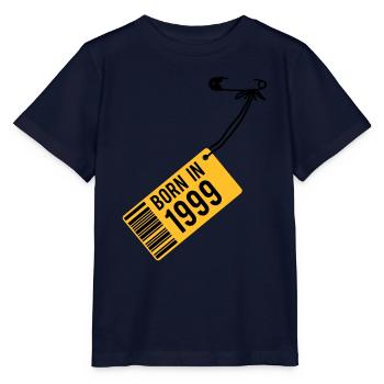 Birthday - Born in 1999 - Stanley/Stella MINI CREATOR Kids’ T-Shirt - navy - Front - Kain (125cm)