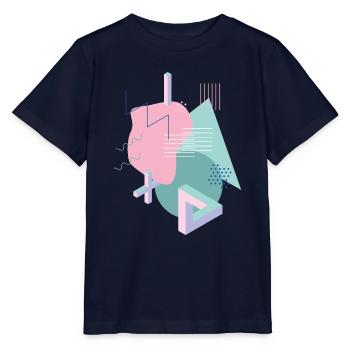 Shape Design Vintage Tribar - T-shirt bio MINI CREATOR Stanley/Stella Enfant - marine - Devant - Kain (125cm)