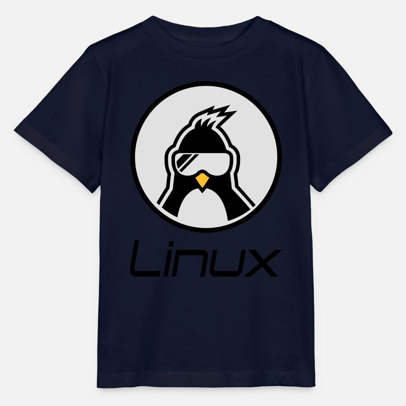 linux - T-shirt bio MINI CREATOR Stanley/Stella Enfant - marine