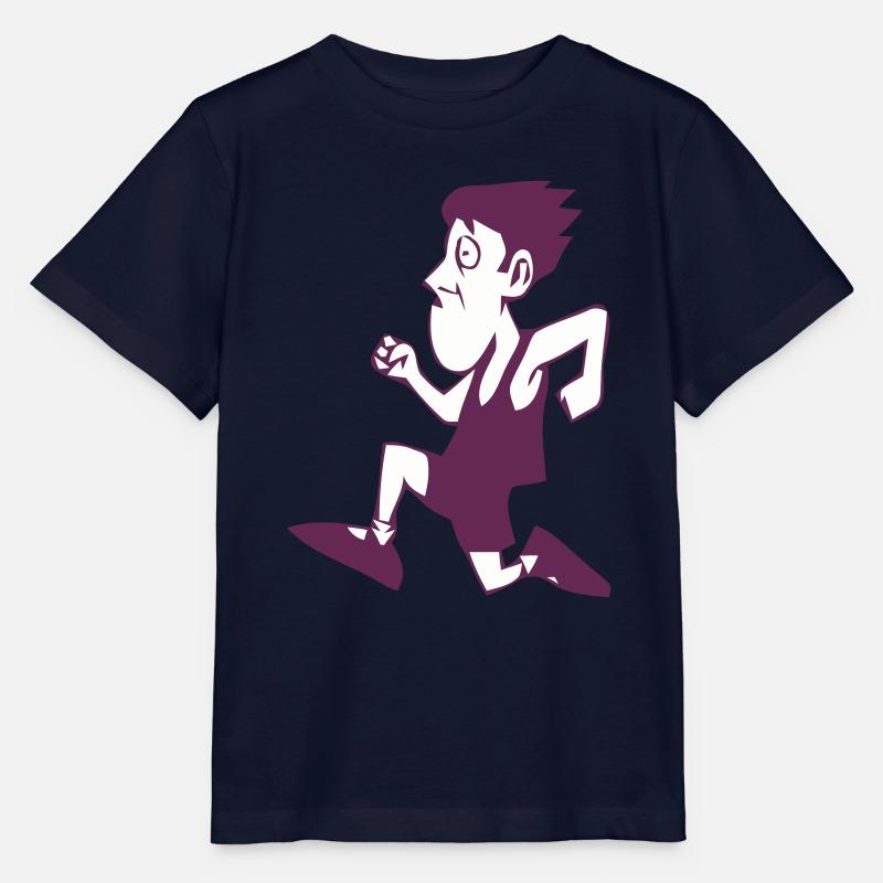 Marathonien - T-shirt bio MINI CREATOR Stanley/Stella Enfant - marine
