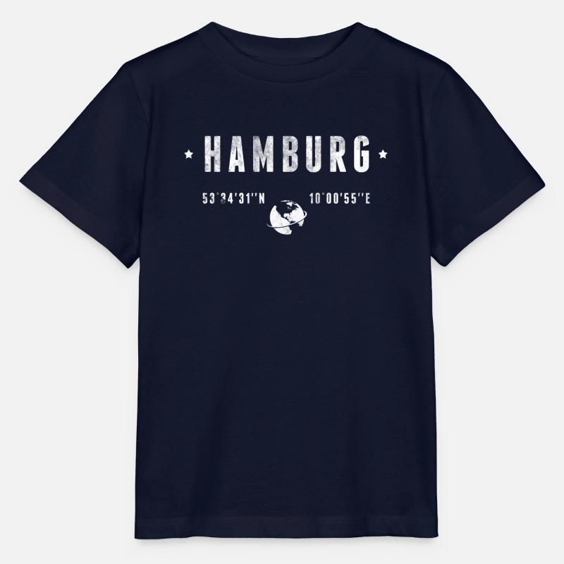 Hamburg - Stanley/Stella Kinder T-Shirt MINI CREATOR  - Navy